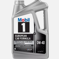 Zyq3 Mobil 1 Европейская автомобильная формула 0W40 4,73 литра Mobil 1 Моторный масло Высокоэффективная смазка и чистка