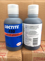 FM41 Loctite 410 Черный каучук, закаленный, однокомпонентный, отверждаемый при комнатной температуре, мгновенно заполняющий зазоры клей